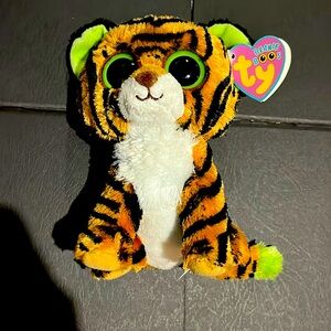 This is 1 TY beanie baby.  Tagged.  Name is Stripes.